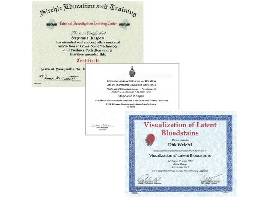 Workshop Zertifikate