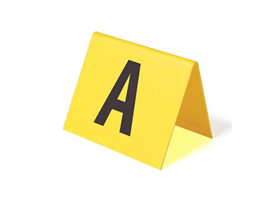Markierungstafeln Alphabet - klein