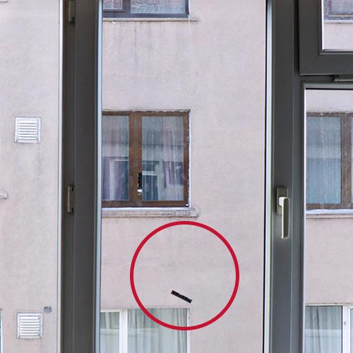 FORENSCOPE Contactless Lite Anwendungsbereich Fenster