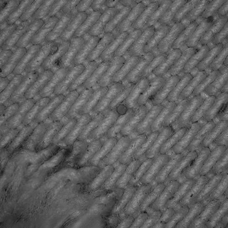 Fingerabdruck auf Untersetzer