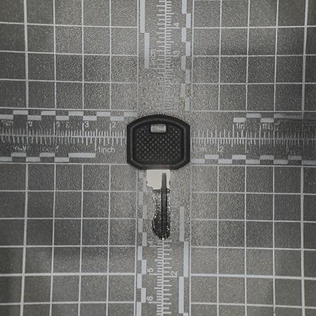 Fingerabdruck auf Untersetzer