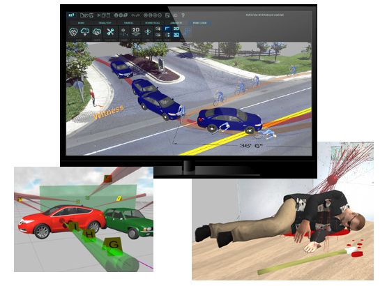 FARO® Zone 3D Software - zur Erstellung von 2D- und 3D Grafiken, Animationen und Analysen