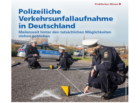 PVT - Polizeiliche Verkehrsunfallaufnahme in Deutschland