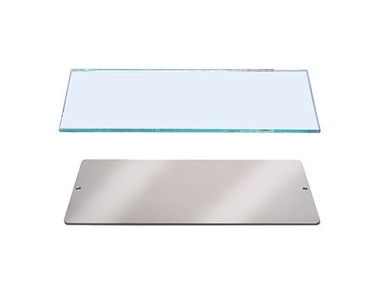 Glas- und Stahlträger für Fingerabdruckfarbe