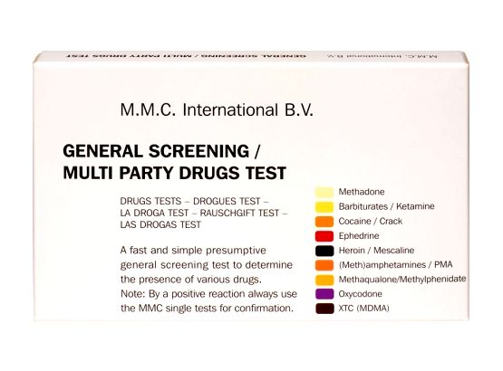 Testdurchführung Einzeltest: Bedienungsanleitung , Drogentest