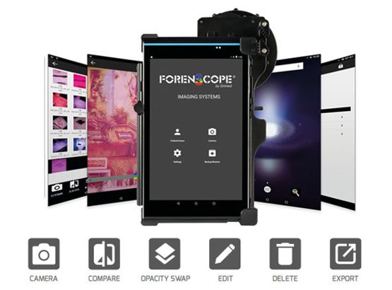 FORENSCOPE® – Das mobile Multispektral-Bildgebungssystem